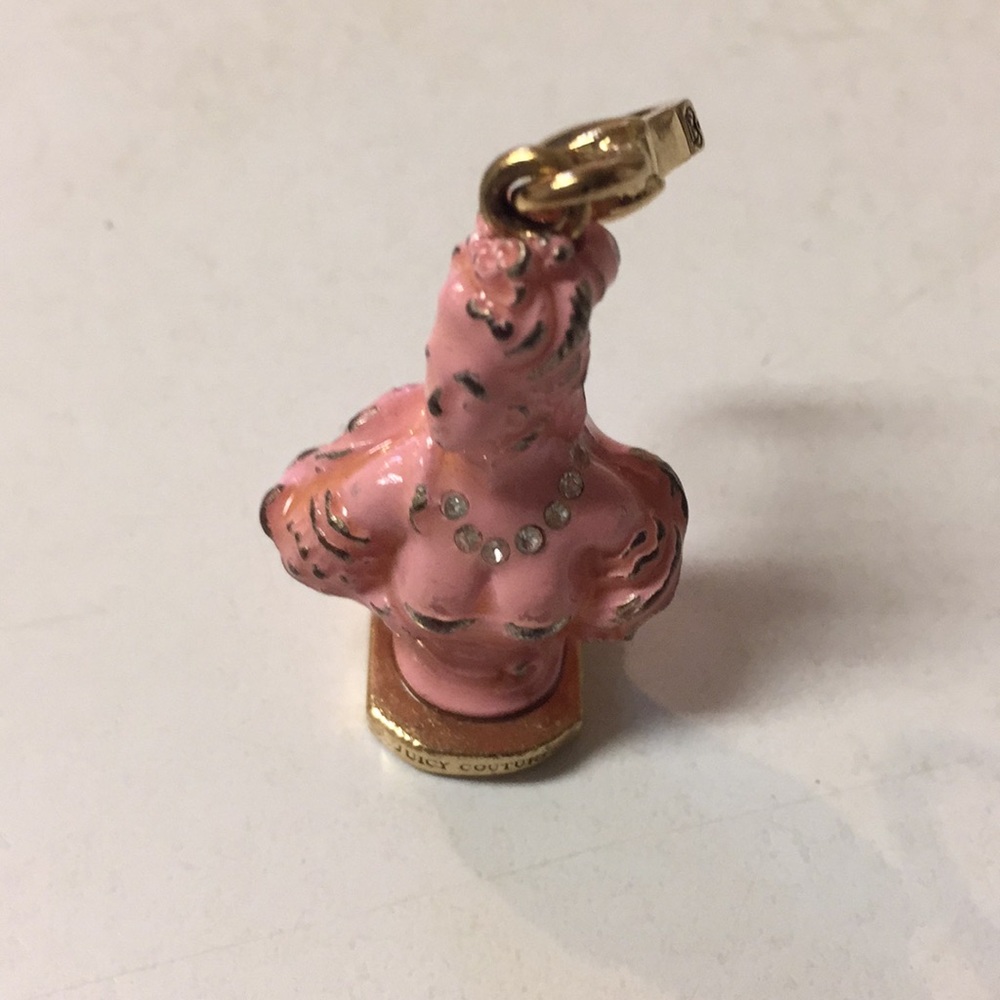 Juicy Couture Pink BUST Charm